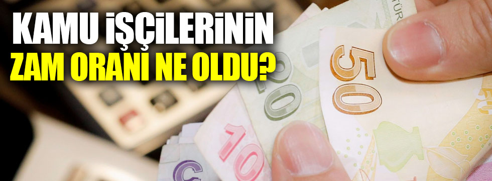 Memurlarda toplu sözleşmede zam oranları açıklandı