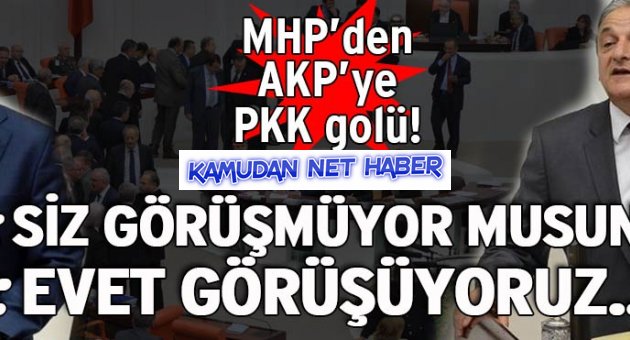 MHP’den AKP’ye PKK golü!
