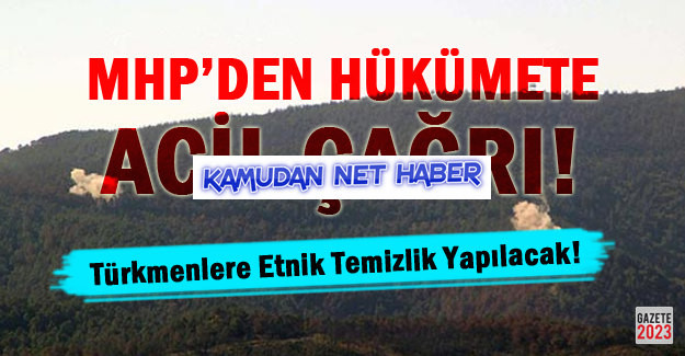 MHP'den Hükümete Acil