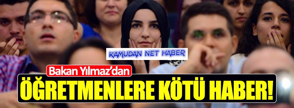 Milli Eğitim Bakanı Yılmaz'dan 'ek gösterge' açıklaması