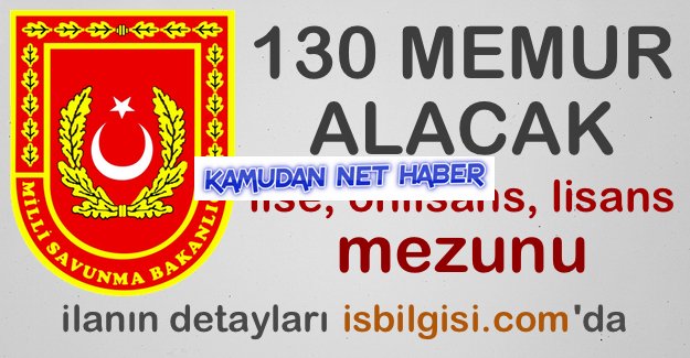 Milli Savunma Bakanlığı Memur Alımı