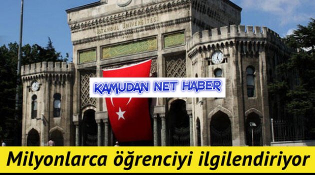 Milyonlarca öğrenciyi ilgilendiriyor!