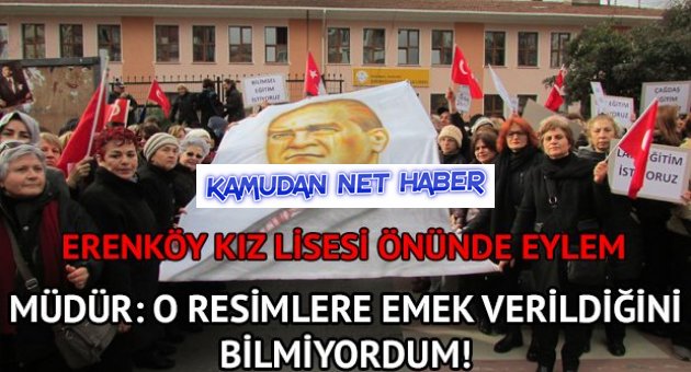 Müdür: O resimlere emek verildiğini bilmiyordum