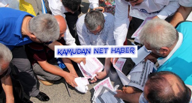 Müdürlerden fotokopili eylem!