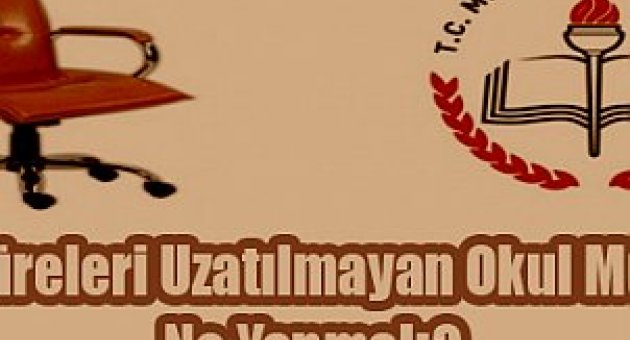 Görevden Alınan Müdürler İçin Bilgi Talep yazısı