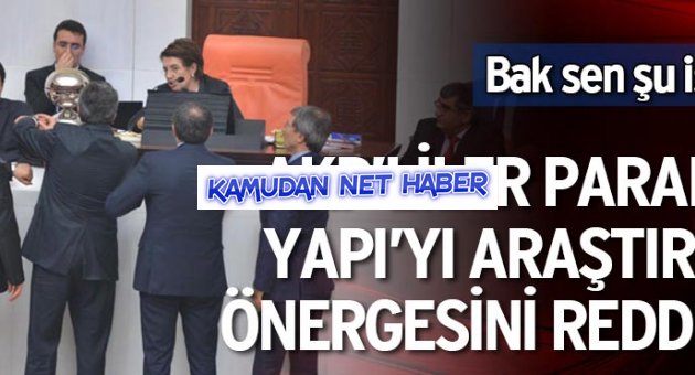Paralel araştırmasına AKP’lilerden ret!