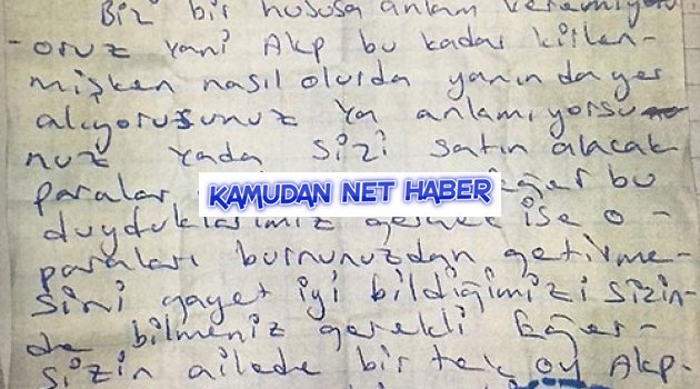 PKK'dan vatandaşa oy tehdidi
