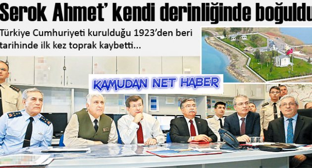 ‘Serok Ahmet’ kendi derinliğinde boğuldu
