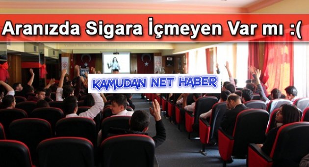 Sigara içen liseliler el kaldırdı, öğretmenler şaşırdı