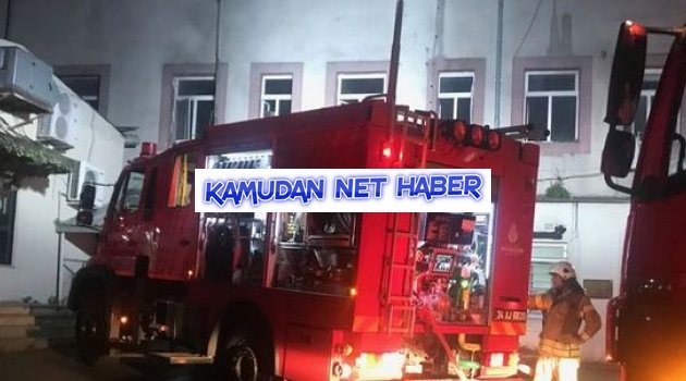 Sultan Abdülhamid Han Hastanesi'nde yangın