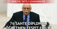 76 sahte diplomalı öğretmen