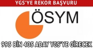 995 bin 405 aday YGS’ye girecek