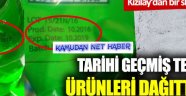 Kızılay, karantinadaki köye son kullanma tarihi geçmiş temizlik malzemesi gönderdi