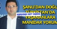 TES Kocaeli Şube Başkanı Yaşar Şanlı'dan Doğu Türkistanla İlgili Basın Açıklaması