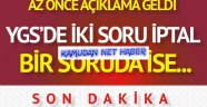 Soru İptalsiz İmtihan Yapamayacak mıyız?