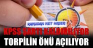 Bazı kamu görevleri için KPSS şartı kaldırıldı