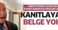 ABD'li Profesör Gunter’den Ermeni iddialarına tokat gibi cevap
