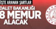 Adalet Bakanlığı 418 memur alacak