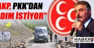 AKP PKK dan yardım İstedi
