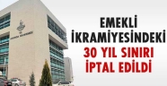 AYM'den 30 yıl fiili hizmet süresine iptal