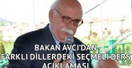 Bakan Avcı’dan farklı dillerdeki seçmeli ders açıklaması