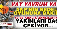 Bedelli meğer AKP'ye çıkmış...