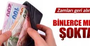 Binlerce memurun zamları geri alınıyor!