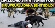 Çin polisi bir Uygurluyu şehit etti