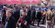 Cumhurbaşkanı Erdoğan'ın mitingine zorla getirilen işçiler alanı terk etti