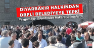 Diyarbakır halkından DBP'li Belediye'ye Tepki