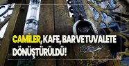 Doğu Türkistanda,Camiler, kafe,bar ve tuvalete dönüştürüldü!