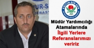 Eğitim Bir Sen: İlgili yerlere referanslarımızı veririz(Sanki Babasının Okulları)