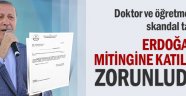 Erdoğan’ın mitingine katılmak zorunludur