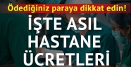 Hangi ameliyata kaç para ödersiniz?