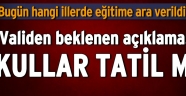 İstanbul’da okullara kar tatili!
