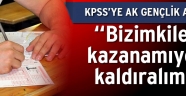KPSS’ye AK Gençlik ayarı!