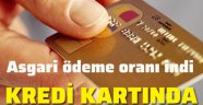 Kredi kartı faizleri ve asgari ödeme oranı düşürüldü