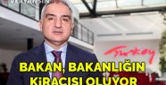 Kültür ve Turizm Bakanı, kendi bakanlığının kiracısı oldu
