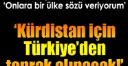 “Kürdistan için Türkiye’den toprak alınacak” İşte Müttefikimiz!