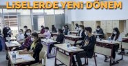 Liselerde yeni dönem