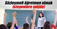 MEB'den Sözleşmeli Öğretmenlere Müjde