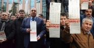 MHP'den 'Kayıp Kaçak Bedeli' protestosu