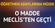 O madde Meclis’ten geçti