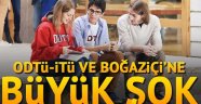 ODDÜ, İTÜ ve BOĞAZİÇİNE BÜYÜK ŞOK