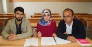 Oğlu ve kızıyla aynı üniversitede okuyor