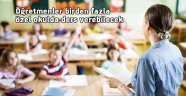 Öğretmenler birden fazla özel okulda ders verebilecek