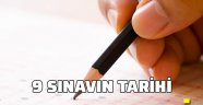 ÖSYM açıkladı! 9 sınavın tarihi ertelendi!