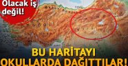 Prizren’de okullara dağıtılan ’Türkiye haritası’ büyük tepki çekti