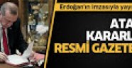 Resmi Gazete'de yayımlandı! Çok sayıda atama yapıldı