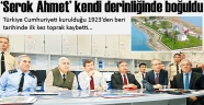 ‘Serok Ahmet’ kendi derinliğinde boğuldu